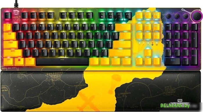 Клавиатура Razer Huntsman V2 PUBG: BATTLEGROUNDS Edition (Razer Optical Red, нет кириллицы) - фото