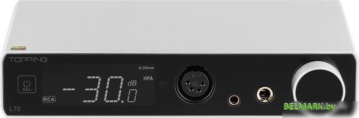 Настольный усилитель Topping L70 (серебристый) - фото