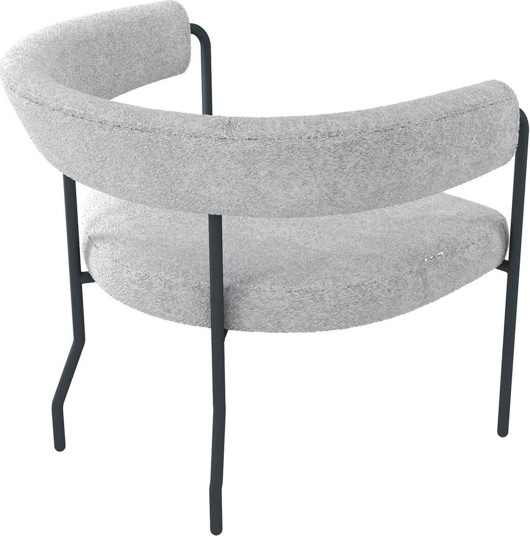 Интерьерное кресло Sheffilton SHT-AMS120 (светло-серый/антрацит) - фото2