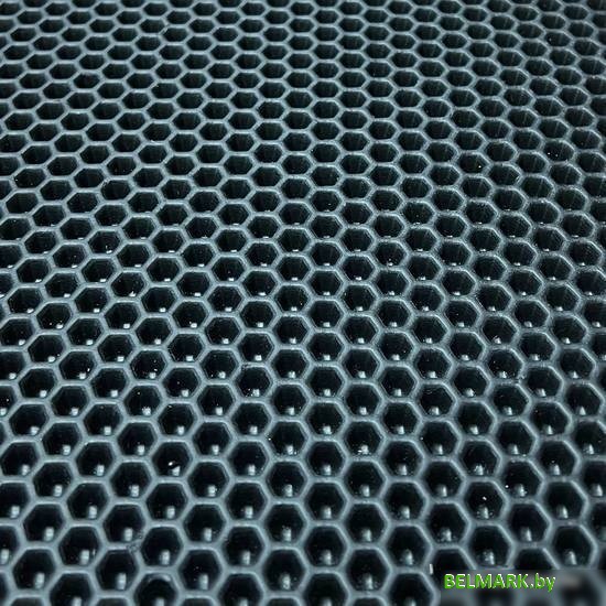 Eva лист для автоковрика Eco Cover Шестиугольник 255x140см (черный) - фото