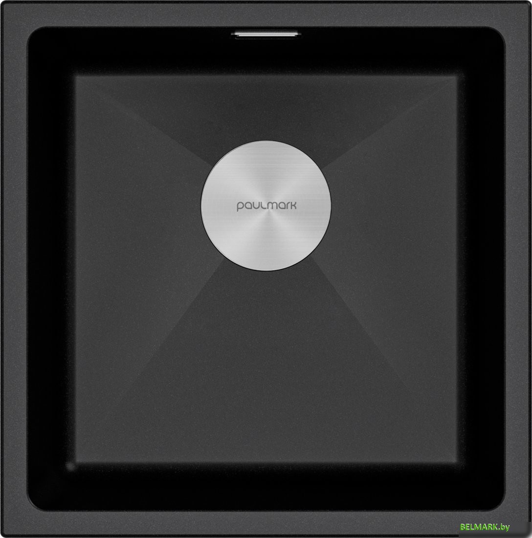 Кухонная мойка Paulmark IT-Granit Lumi 45 Uni LU45-BL (черный) - фото