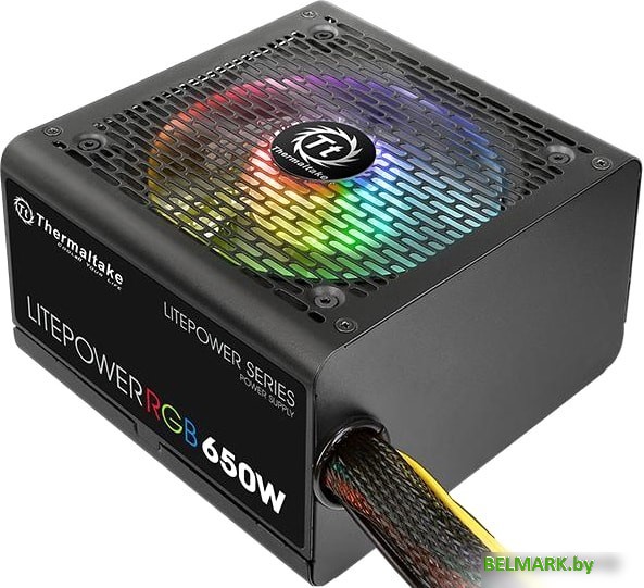 Блок питания Thermaltake Litepower RGB 650W LTP-650AL2NK - фото