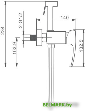 Гигиенический душ Gappo G2007-4 - фото2