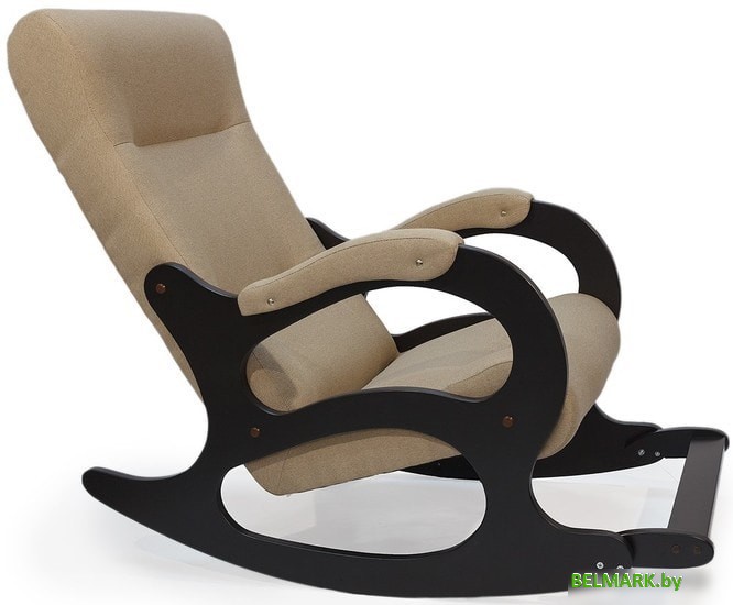 Кресло-качалка Бастион 2 с подножкой (рогожка, united 3) - фото2