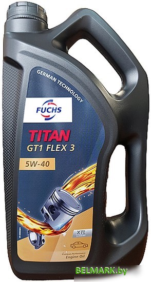 Моторное масло Fuchs Titan GT1 Flex 3 5W-40 5л - фото