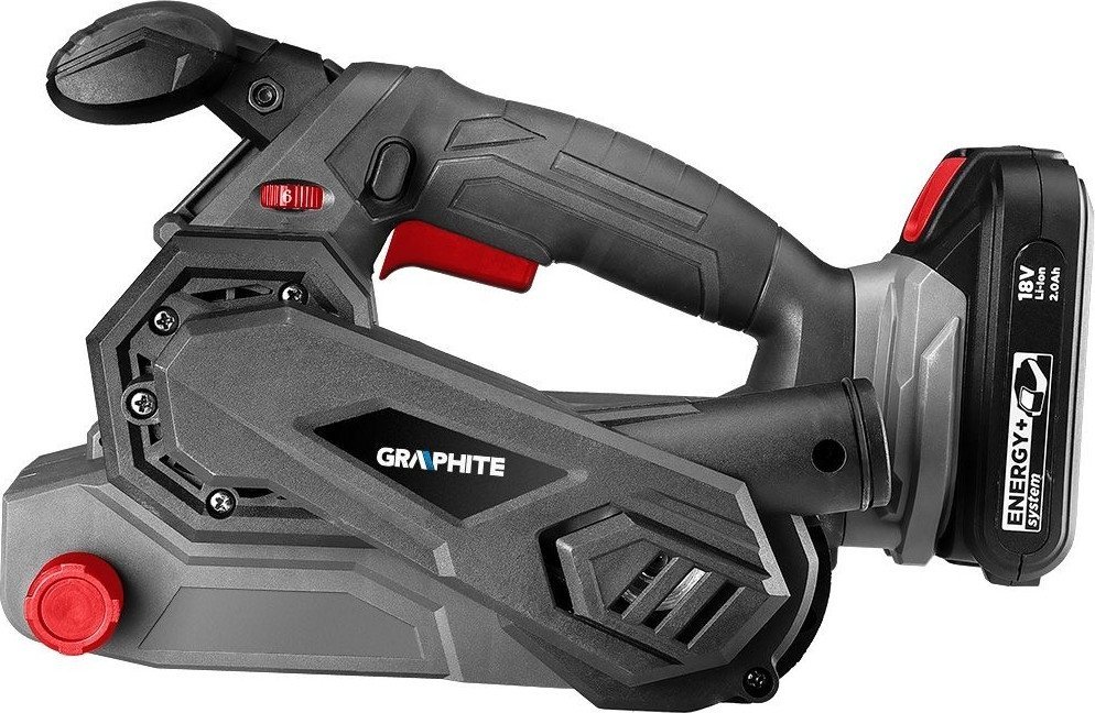 Ленточная шлифмашина GRAPHITE 58GE136 (без АКБ) - фото2