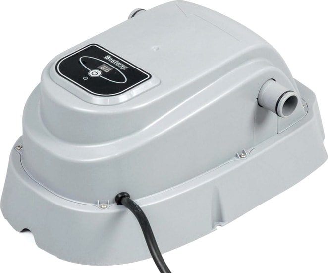 Аксессуары для бассейнов Bestway Проточный водонагреватель 2.8 кВт для бассейнов до 17 м3 58259 - фото