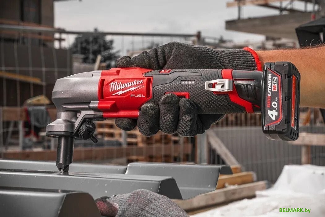Высечные электрические ножницы Milwaukee M12 FNB16-402X 4933479619 (с 2-мя АКБ, кейс) - фото2