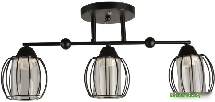 Люстра средней высоты Mirastyle BL-15158/3 BK - фото