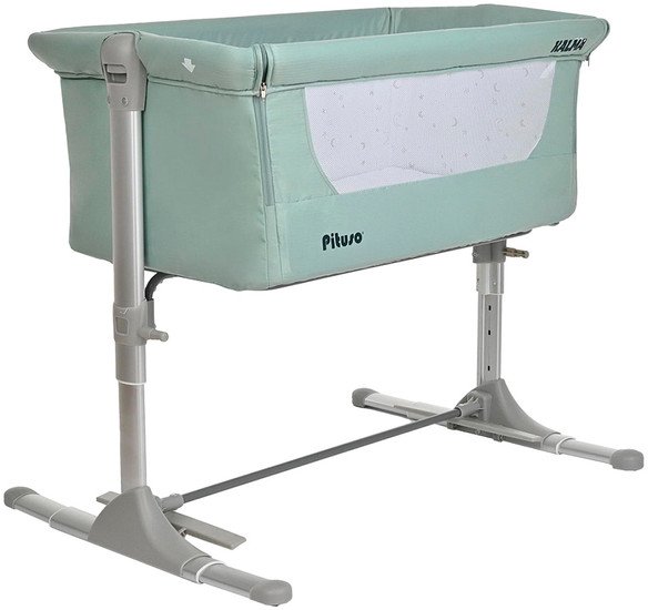 Приставная детская кроватка Pituso Kalma AP802 (мятный) - фото