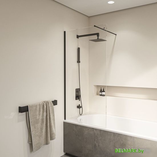 Стеклянная шторка для ванны RGW SC-050-B 351105006-14 - фото2