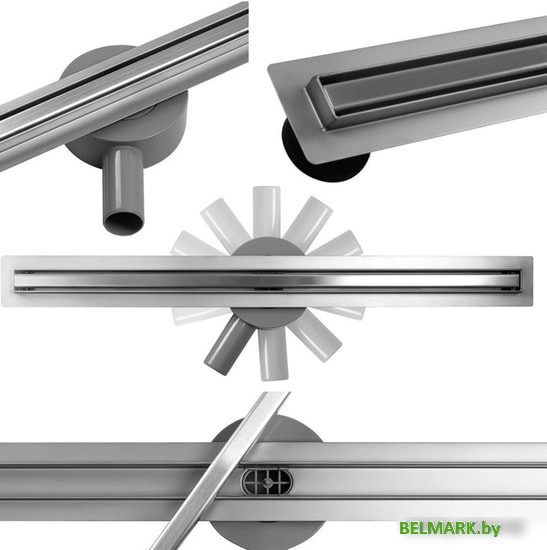 Трап/канал Calani Eco360 Slim 70 Chrom CAL-G0020 - фото