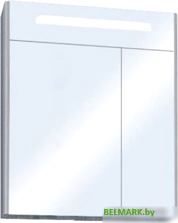 Акватон Шкаф с зеркалом Сильва 60 (дуб фьорд) - фото