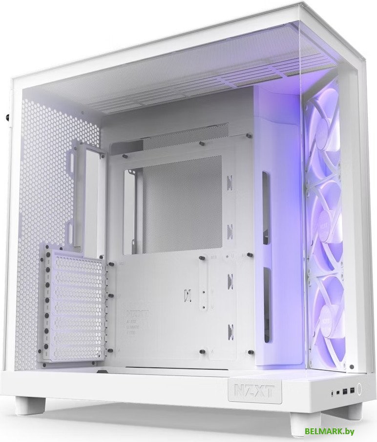 Корпус NZXT H6 Flow RGB CC-H61FW-R1 - фото2