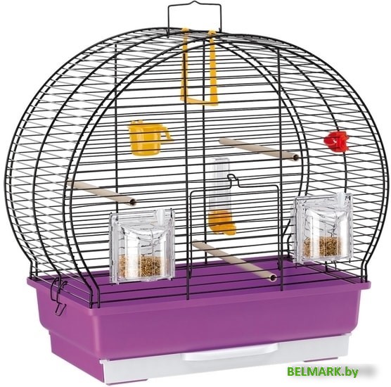 Клетка Ferplast Luna 2 (фиолетовый/черный) 52005517W2 - фото