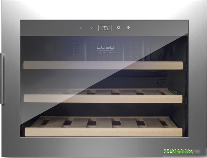 Винный шкаф CASO WineSafe 18 EB Inox - фото
