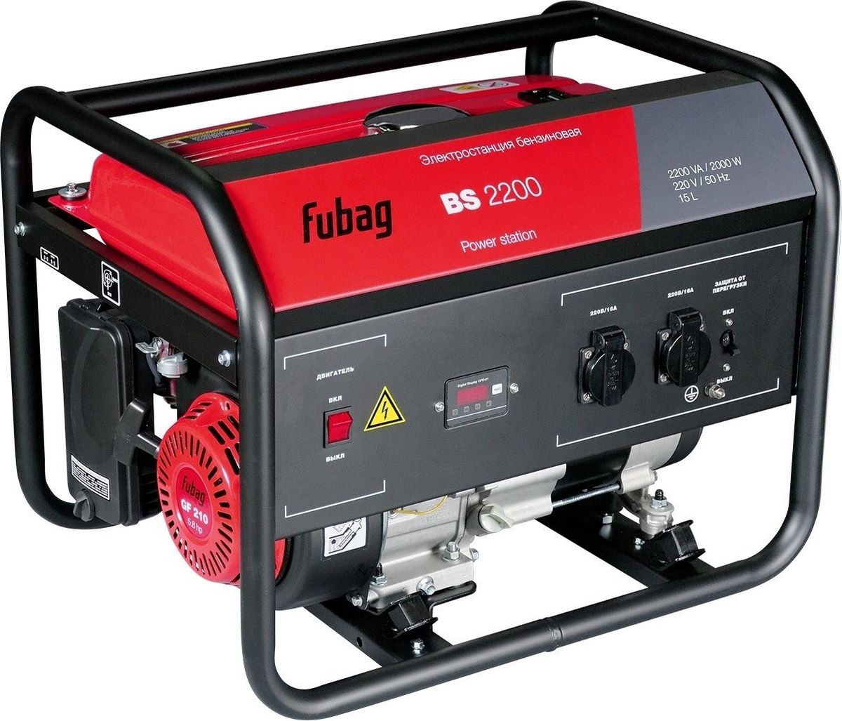 Бензиновый генератор Fubag BS 2200 - фото