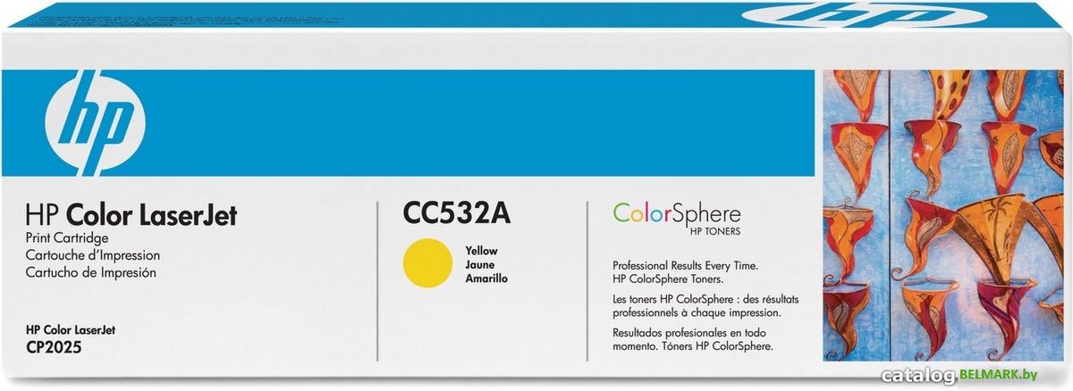 Картридж HP CC532A - фото2