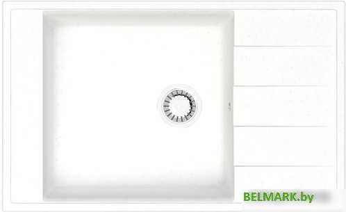 Кухонная мойка Berge BR-8005 (белый) - фото