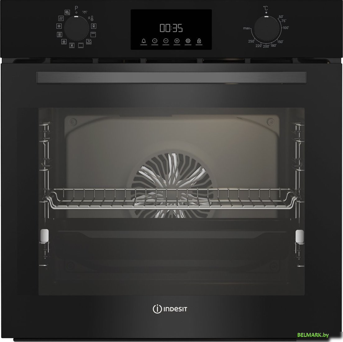 Электрический духовой шкаф Indesit IBFTE 3841 BL - фото