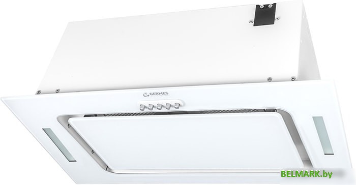 Кухонная вытяжка Germes Bravo Push 60 (белый) - фото