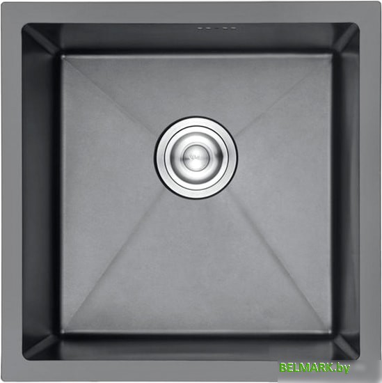 Кухонная мойка Gerhans K34444B (графит) - фото