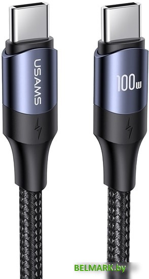 Кабель Usams Type-C - Type-C US-SJ524 (черный) - фото