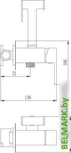 Смеситель Haiba HB5511 (хром) - фото2