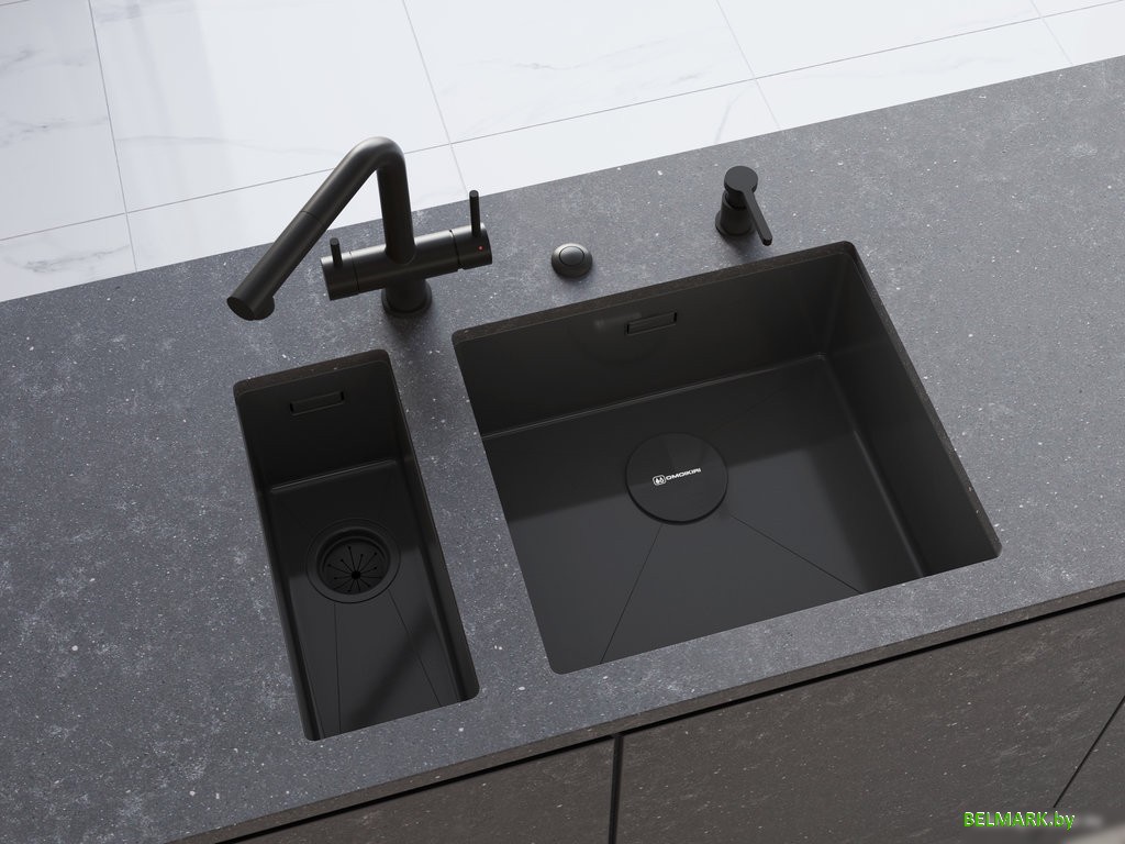 Дозатор для жидкого мыла Omoikiri OM-04 GB (графит) - фото2