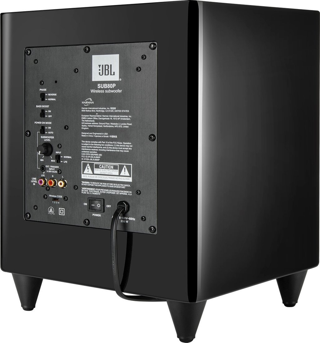 Беспроводной сабвуфер JBL SUB80P - фото2
