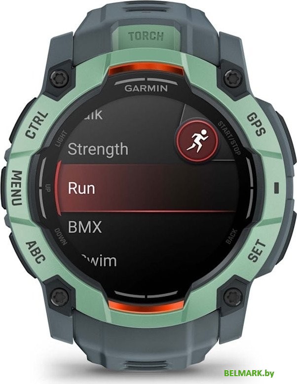 Умные часы Garmin Instinct 3 50 мм (зеленый) - фото2