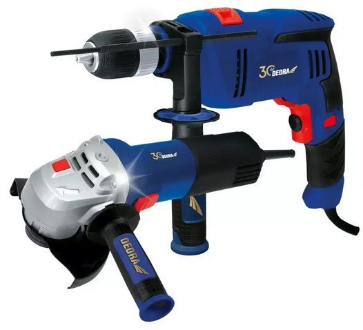 Dedra DED7919L3 (дрель, болгарка) - фото