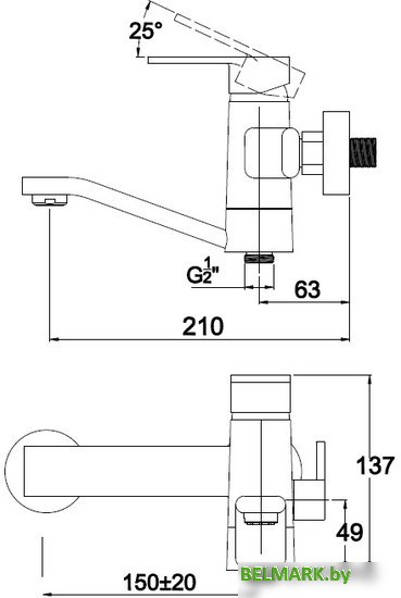 Смеситель Kaiser Sonat [34522] - фото2