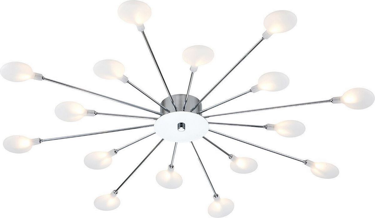 Припотолочная люстра Escada Starfall 2109/16 G4*3W Chrome - фото