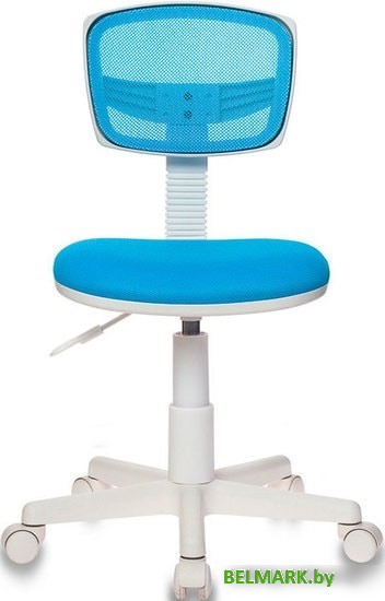 Детское кресло Бюрократ CH-W299 (голубой/белый) - фото2