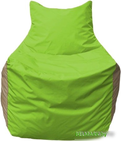 Кресло-мешок Flagman Фокс Ф2.1-186 (салатовый/бежевый) - фото2