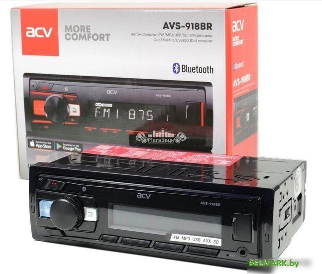USB-магнитола ACV AVS-918BR - фото2