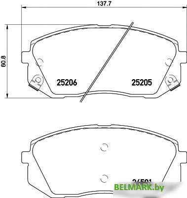 Textar 2520501 - фото