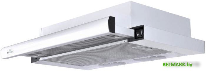 Кухонная вытяжка Elikor Интегра 60П-400-В2Л (белый) (840854) - фото