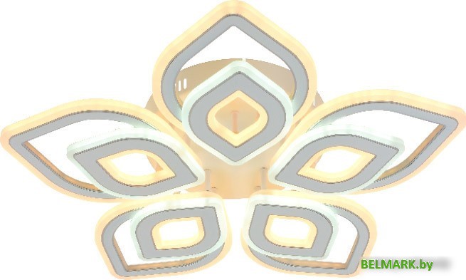 Припотолочная люстра Mirastyle MX-8433/5 WH+CR - фото