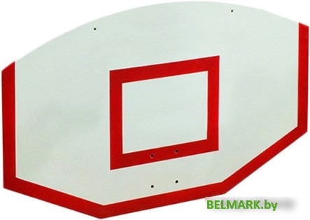 Баскетбольный щит Dinamika ZSO-002109 (красный) - фото