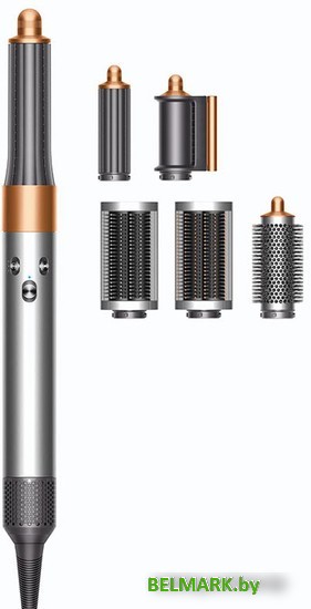 Фен-стайлер Dyson Airwrap complete HS05 (евровилка, яркий никель/медный) - фото