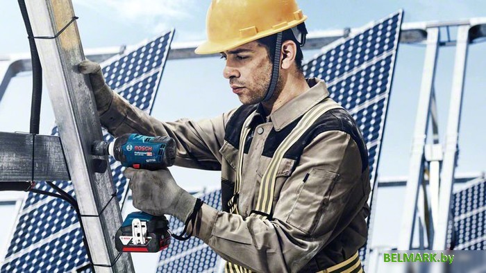 Гайковерт Bosch GDS 18V-400 Professional 06019K0020 (с 2-мя АКБ, кейс) - фото2