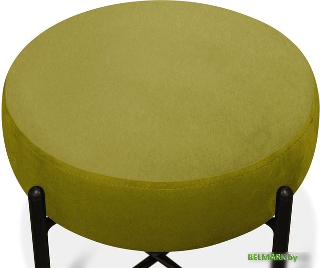 Пуфик Sheffilton SHT-B4 (фисташковый/черный муар) - фото2