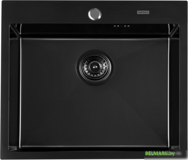 Кухонная мойка ARFEKA AF 600*505 Black PVD Nano - фото