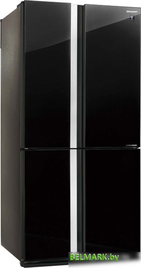 Четырёхдверный холодильник Sharp SJGX98PBK - фото