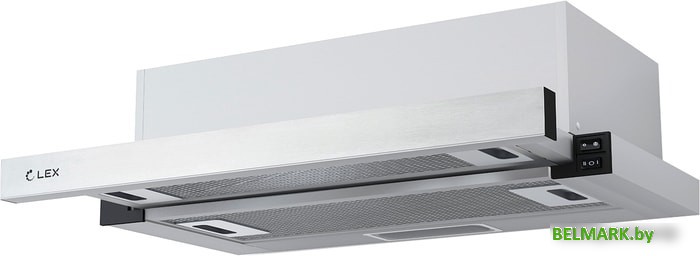 Кухонная вытяжка LEX Hubble 600 (нержавеющая сталь) - фото