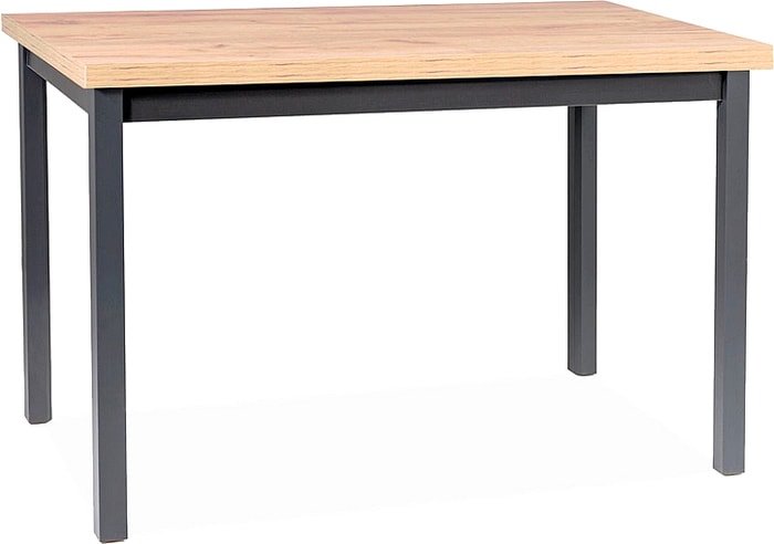 Кухонный стол Signal Adam 120x68 (дуб артизан/черный) - фото