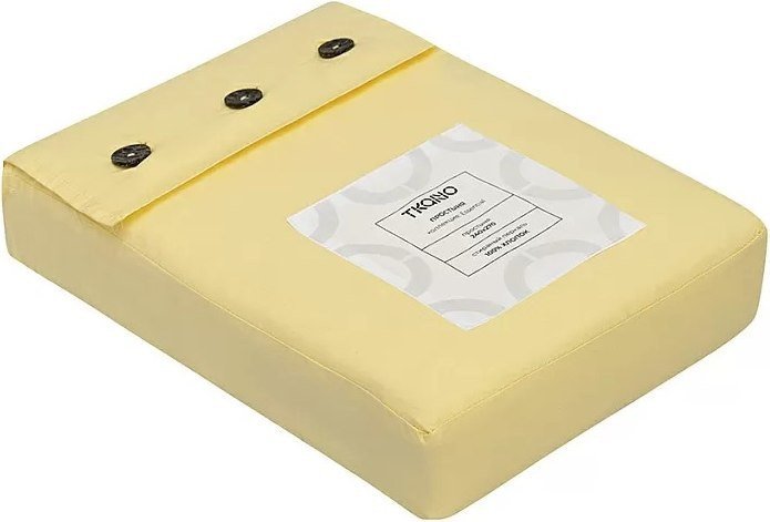 Постельное белье Tkano Essential TK24-SH0015 (светло-желтый) - фото2