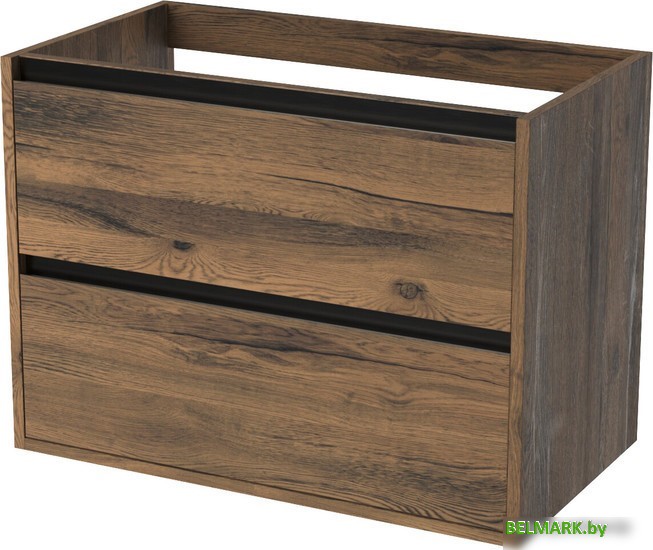 ЗОВ Тумба под умывальник Парма 100 P100LA0MAMC1B (аттик) - фото